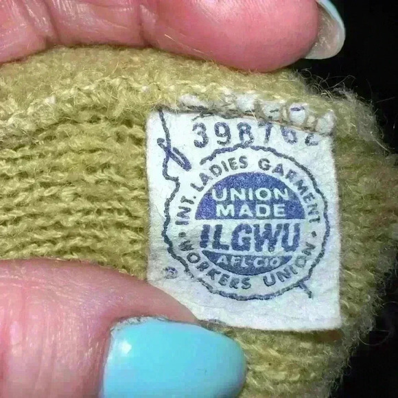 Vintage 1950’s Wool Sweater - Picture 4 of 8